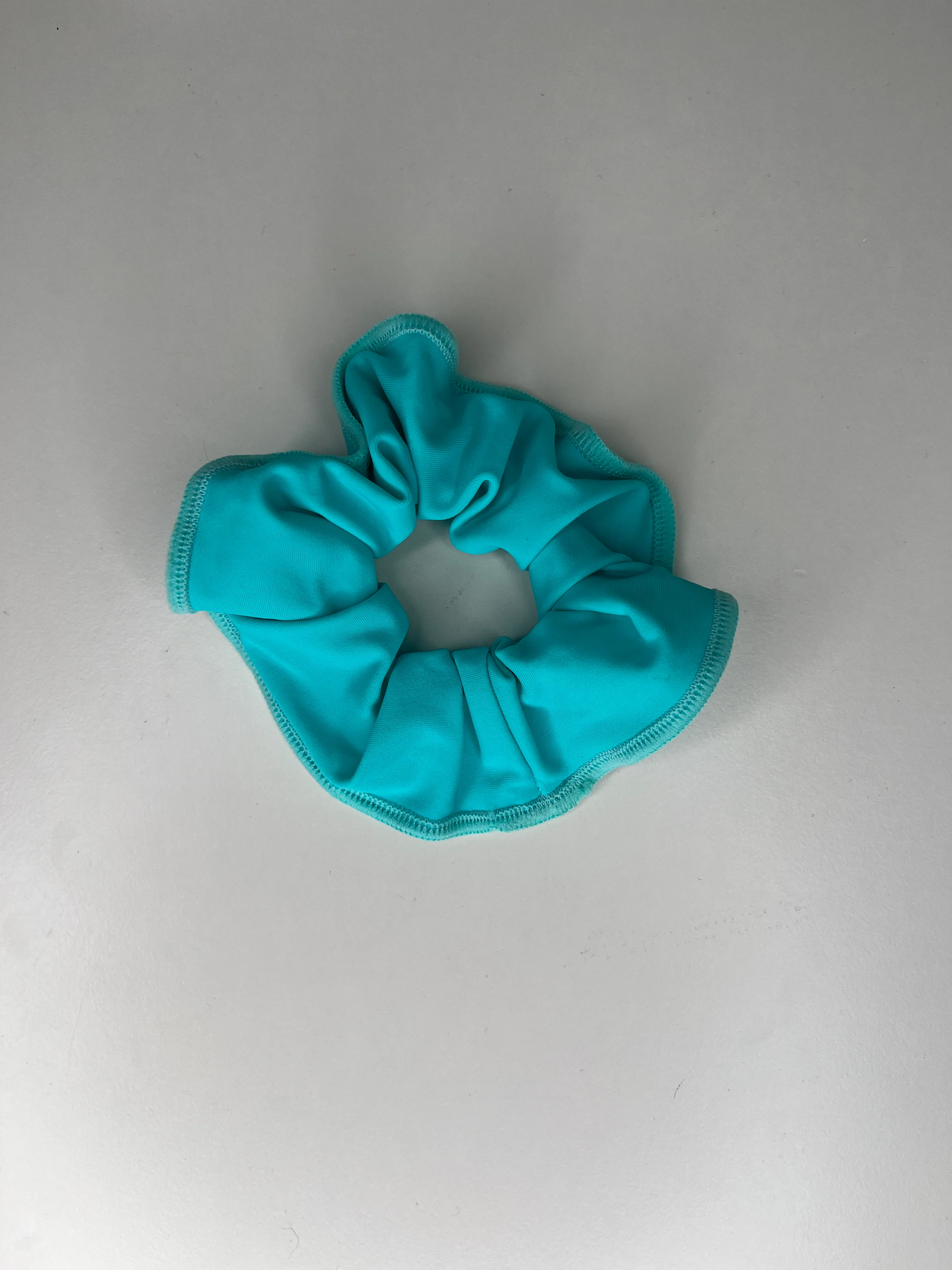 Mint scrunchie